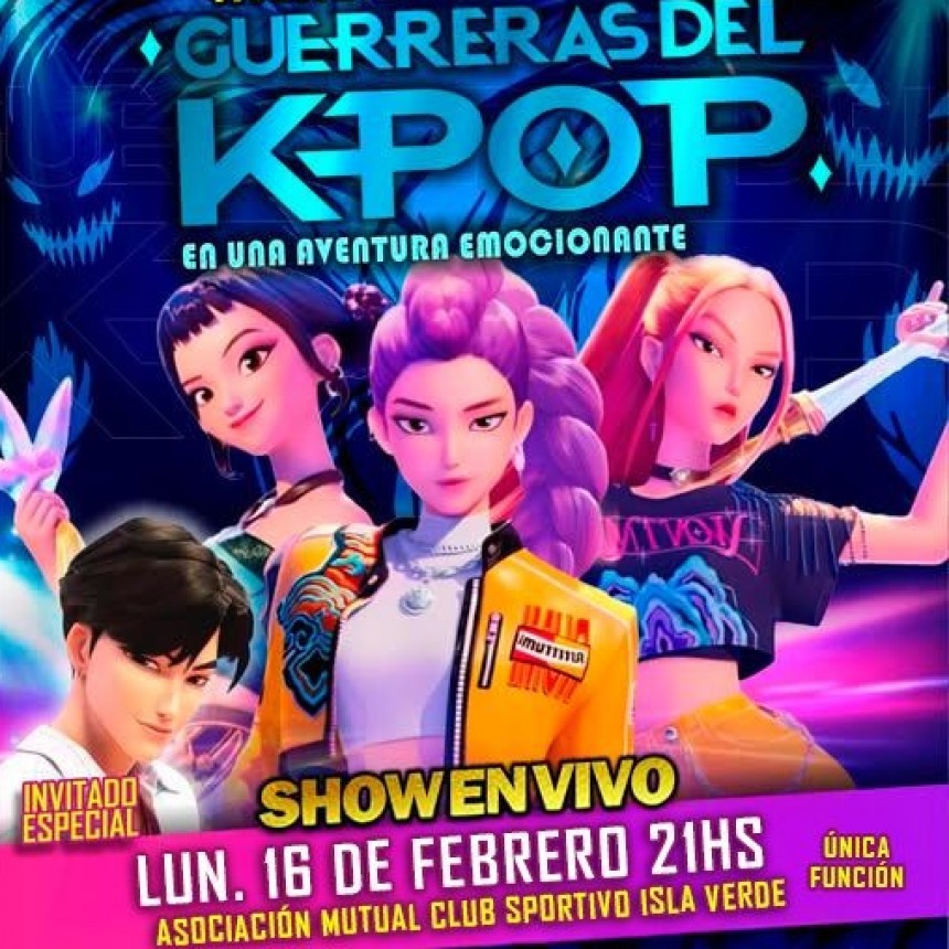 LLEGA A ISLA VERDE.....LAS GUERRERAS DEL KPOP....UNA AVENTURA EMOCIONANTE...