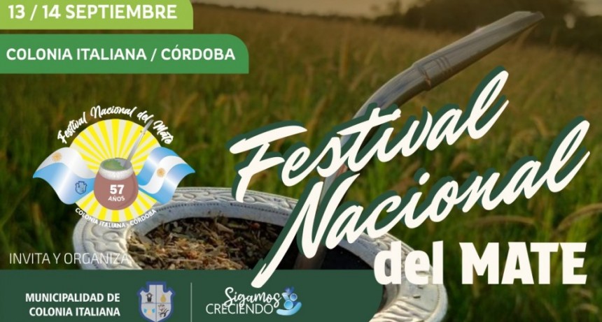 FIESTA NACIONAL DEL MATE EN COLONIA ITALIANA, CÓRDOBA
